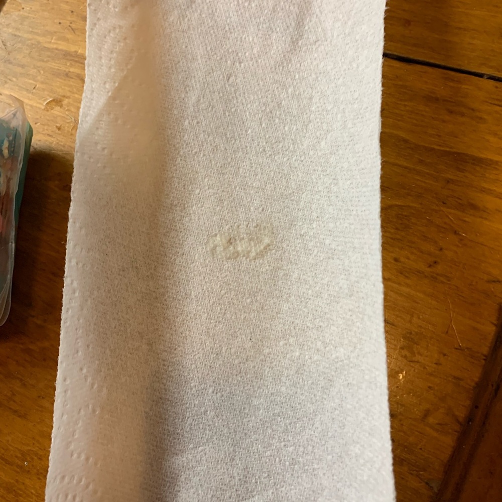 Gently moist paper towel if you run out of toilet paper you can use it! Welcome - Picture 1 of 3